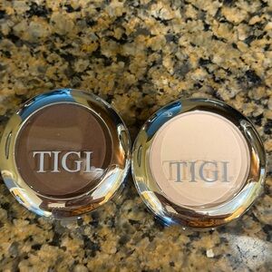 TIGI Chocolate and Vanilla High Density Eyeshadow Duo
brown beige makeup NWT